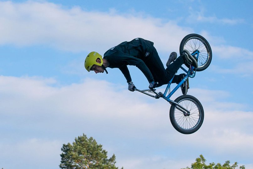 Happy Bike Beskidy - pokazy SOUND OF GRAVITY