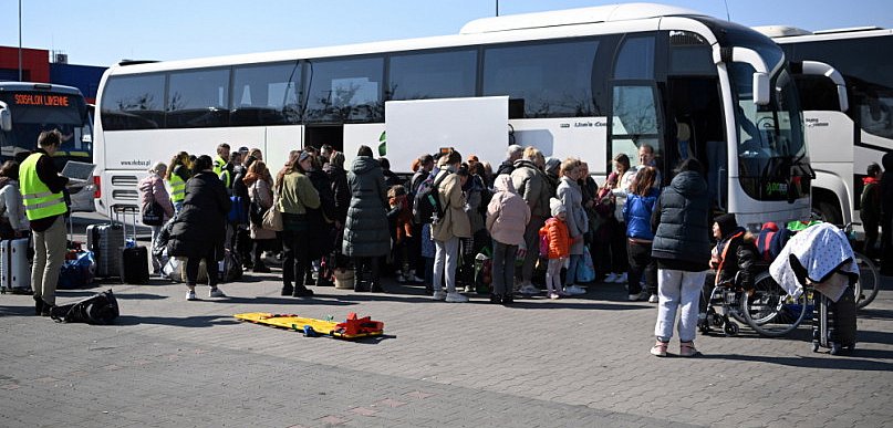 SG: od 24 lutego z Ukrainy do Polski wjechało 2,237 mln osób