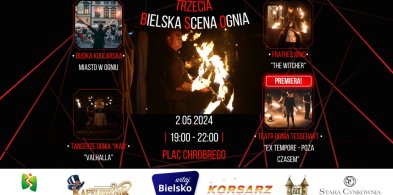 Ogniste show dla uczczenia 5 urodzin Teatru Ognia Tesserakt-11400