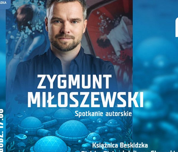 Zygmunt Miłoszewski i Robert Małecki gośćmi Książnicy Beskidzkiej-18780