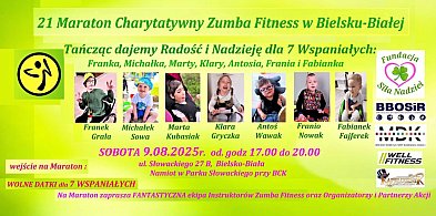 Zumba dla Nadziei – 21. Maraton Charytatywny w Bielsku-Białej już 9 sierpnia-20118