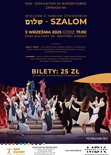 WIECZÓR Z TAŃCEM ŻYDOWSKIM „SZALOM"