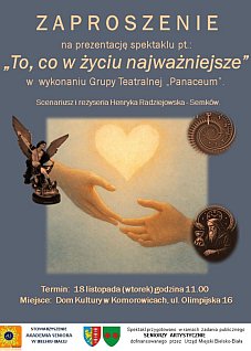 „To, co w życiu najważniejsze” – spektakl grupy teatralnej PANACEUM