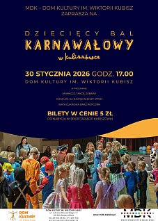 Bal karnawałowy dla dzieci w Kubiszówce