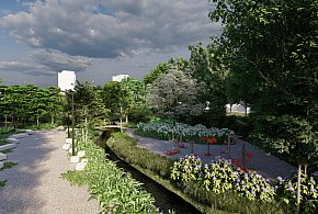 Trwają prace modernizacyjne w parku Skarżyńskiego-22130