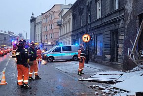 Zawaliła się część kamienicy przy ul. Partyzantów-22419