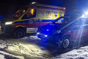 Niespokojna noc sylwestrowa w Beskidach-23260