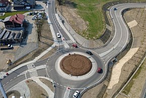 Węzeł na Mazańcowickiej po przebudowie. Kierowcy wjechali na nowy układ drogowy