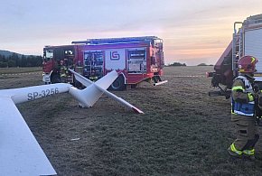 Tragiczny wypadek szybowca na lotnisku w Bielsku-Białej. Nie żyje kursantka