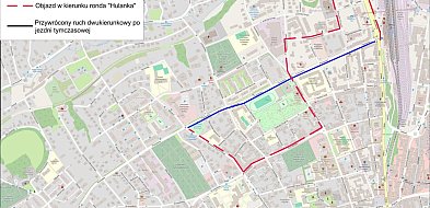 Zmiany organizacji ruchu na ul. Piastowskiej w Bielsku‑Białej od 28.10-21885