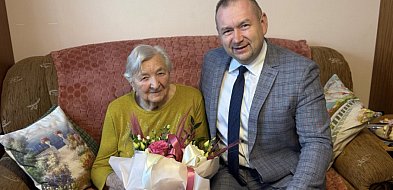 Setne urodziny Julii Sojki. Gratulacje od samorządu Bielska-Białej-23452