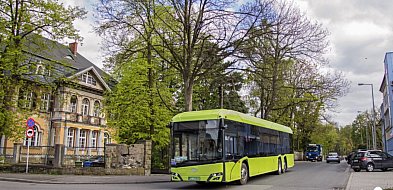 Test elektryka na linii nr 34 w Bielsku-Białej