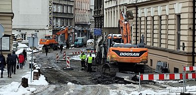 Bielsko-Biała: kolejny odcinek ul. 1 Maja zamknięty od 1 kwietnia na 8 miesięcy