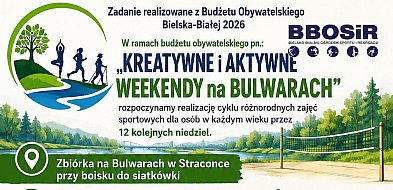 Kreatywne i aktywne weekendy na Bulwarach. Rusza cykl bezpłatnych zajęć sportowych