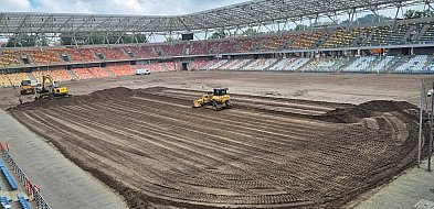 Na Stadionie Miejskim wymiana murawy. Nowe boisko przed ligą i mistrzostwami