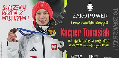 Spotkanie z Kacprem Tomasiakiem – 1 marca na placu Wojska Polskiego