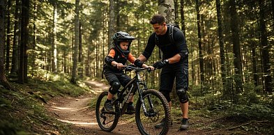 Gdzie na rower z dzieckiem w Bielsku-Białej?3 miejsca i sposób na jazdę bez stresu