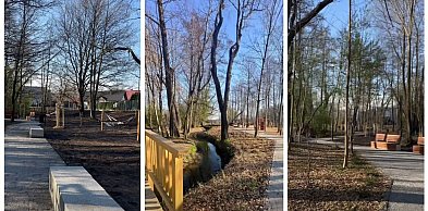 Nowa zielono-niebieska infrastruktura przy ul. Lajkonika