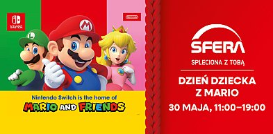 Dzień Dziecka w świecie Mario. Galeria Sfera zaprasza na rodzinne wydarzenie