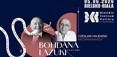 Recital Bohdana Łazuki i Czesława Majewskiego w Bielsku-Białej