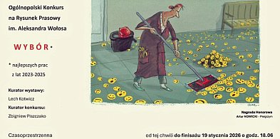 Wystawa rysunku prasowego 2023–2025 w Bielsku-Białej. Finisaż wystawy 19 stycznia-23362