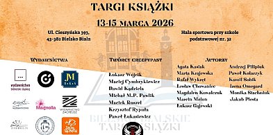Bielsko-Bialskie Targi Książki w Bielsku-Białej. Autorzy i wydawcy