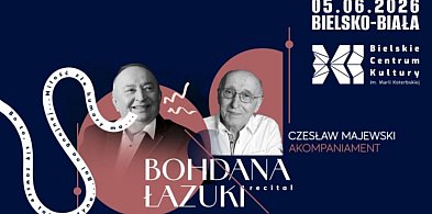 Recital Bohdana Łazuki i Czesława Majewskiego w Bielsku-Białej