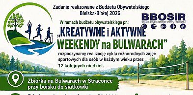 Kreatywne i aktywne weekendy na Bulwarach. Rusza cykl bezpłatnych zajęć sportowych