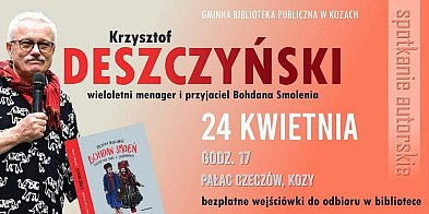 Deszczyński w Pałacu Czeczów w Kozach
