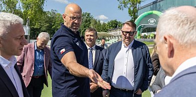 Bielsko-Biała: minister Jakub Rutnicki przekazał środki na boiska w programie Orły