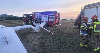 Tragiczny wypadek szybowca na lotnisku w Bielsku-Białej. Nie żyje kursantka