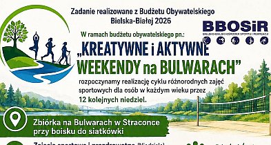 Kreatywne i aktywne weekendy na Bulwarach. Rusza cykl bezpłatnych zajęć sportowych