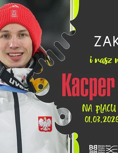 Spotkanie z Kacprem Tomasiakiem – 1 marca na placu Wojska Polskiego