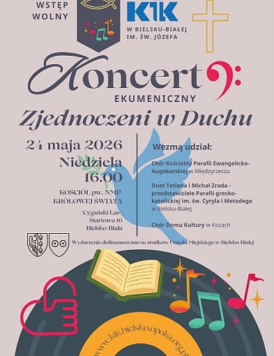 Ekumeniczny koncert w Cygańskim Lesie. Muzycy trzech kościołów wystąpią razem