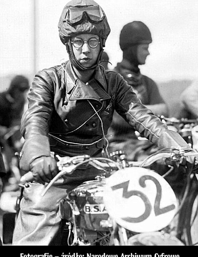 Motocyklowa gymkhana na stadionie „Na Górce”. Unikatowe nagranie z 1936 roku