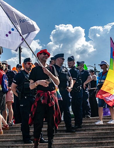 Kilkaset osób uczestniczyło w VI Marszu Równości w Bielsku-Białej
