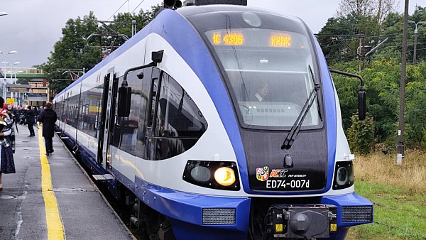 Pociąg relacji Bielsko-Biała - Kraków - tylko 75 minut