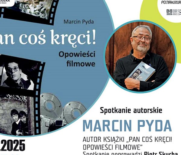 Spotkanie autorskie z Marcinem Pydą w Książnicy Beskidzkiej – filmowe wspomnienia-22268