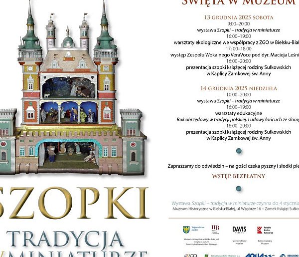 Szopki, warsztaty i kolędy w Zamku Sułkowskich – weekend dla całych rodzin-22578