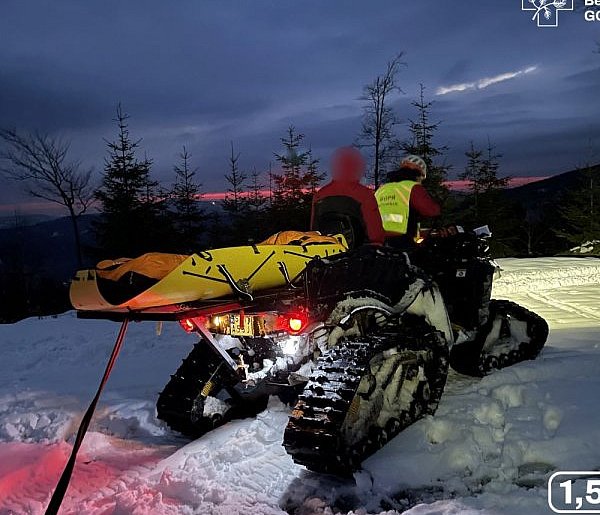 Wielkanoc 2026 w Beskidach: interwencje GOPR