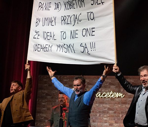 FERMENTY w BCK-u: hrAbi z „Być facetem” i różą dla Joanny Kołaczkowskiej