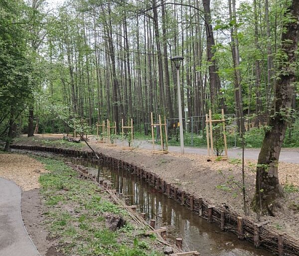 Trwa modernizacja Parku Skarżyńskiego w Bielsku-Białej