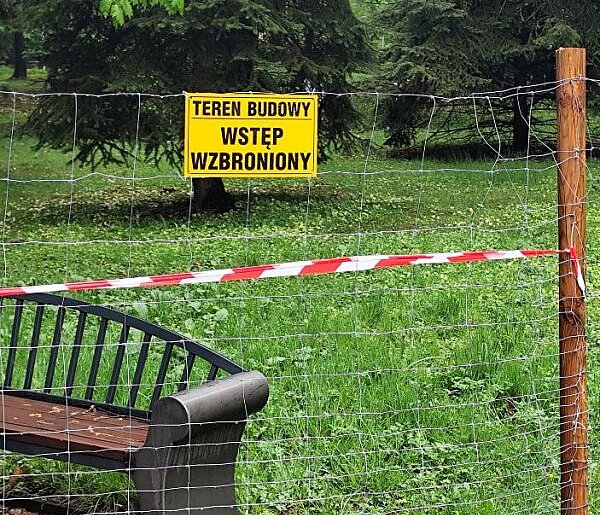 Bielsko-Biała: remont parku Słowackiego zakończy się w III kwartale 2027