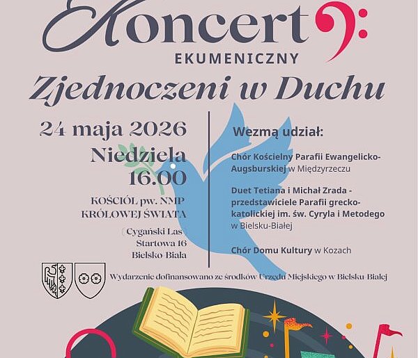 Ekumeniczny koncert w Cygańskim Lesie. Muzycy trzech kościołów wystąpią razem