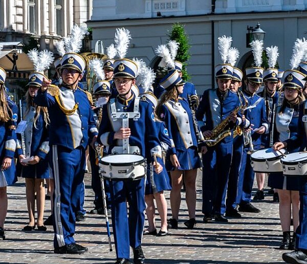 Orkiestry Dęte na placach Bielska-Białej - festiwal ZŁOTA TRĄBKA