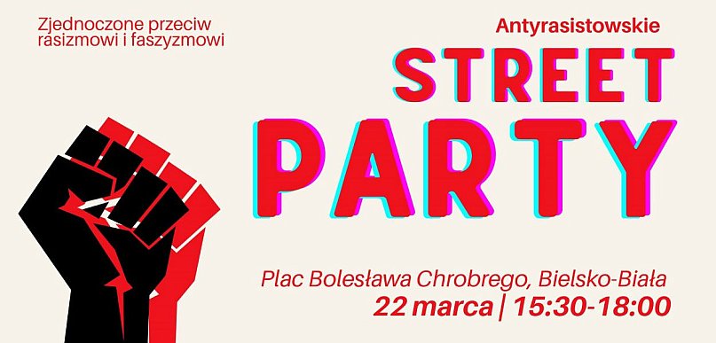 Street party przeciw rasizmowi. Wydarzenie 22 marca na placu Chrobrego