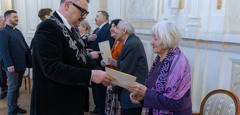 Gratulacje dla jubilatów Złotych i Diamentowych Godów