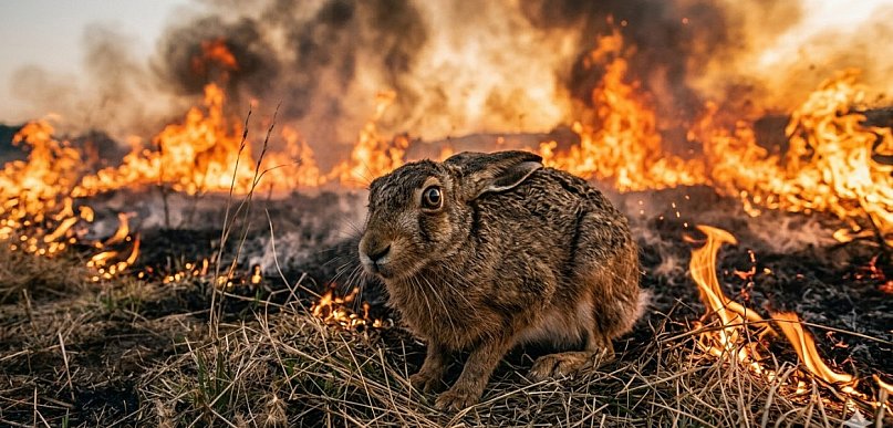 Pożary traw znów wracają wiosną. Ponad 50 interwencji od początku roku