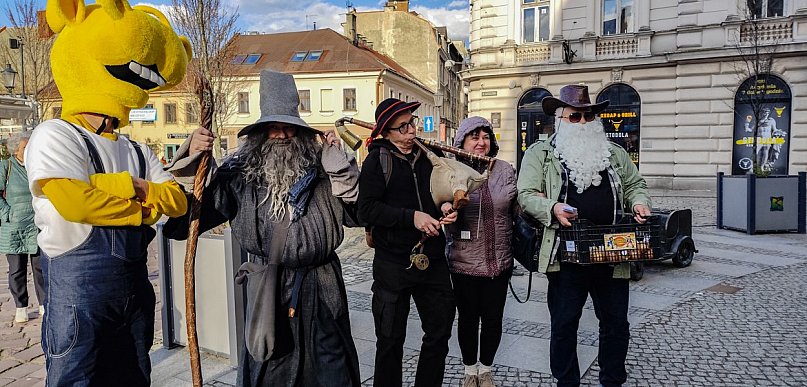 Tropami niezwykłej trójki w Bielsku-Białej