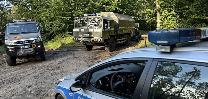 Bielsko-Biała: amunicja artyleryjska znaleziona w potoku